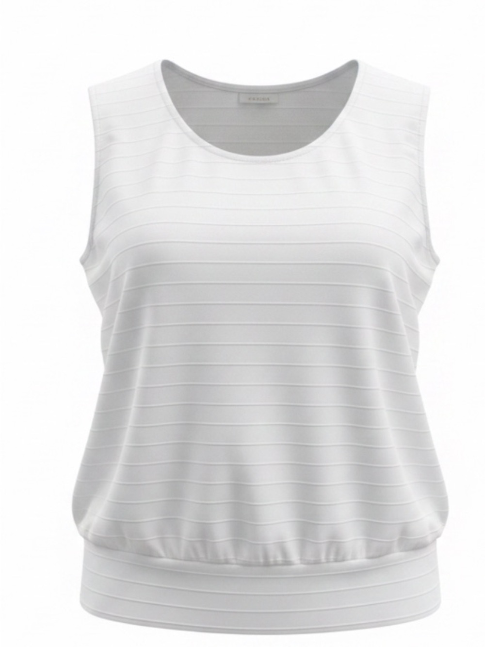 Soft white women’s XXL sleeveless top